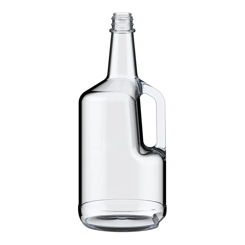 Стаклен бокал за алкохол од 1,75L со рачка