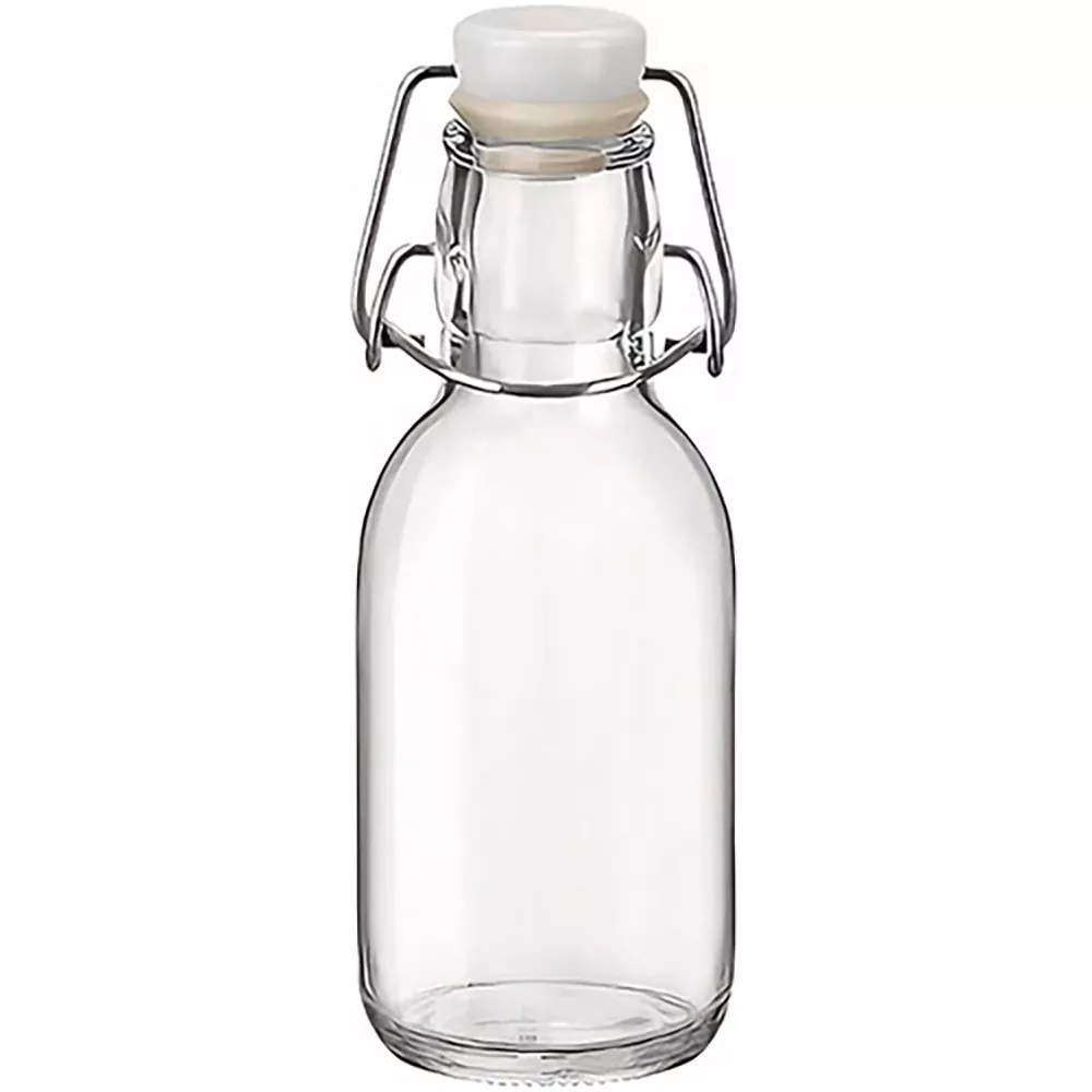 Стаклени шишиња од 200 ml со капак