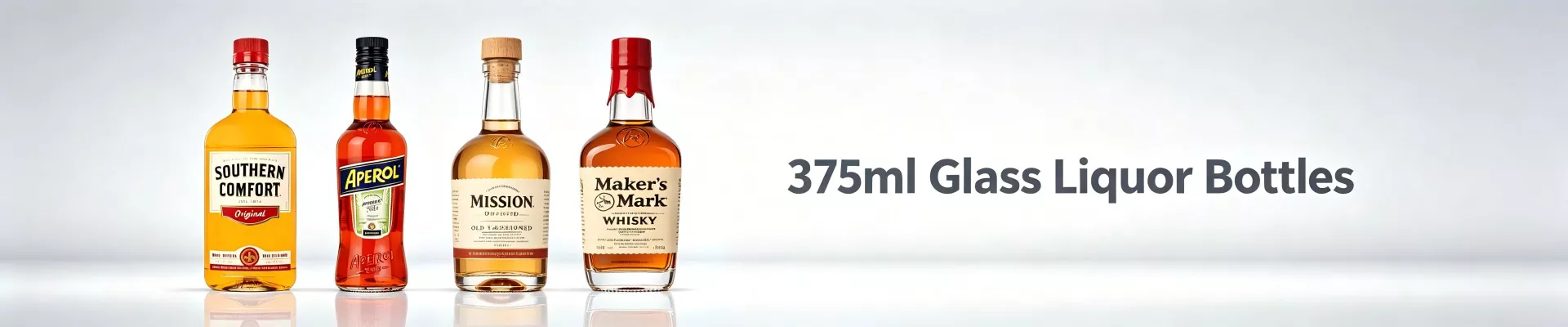 Стаклени шишиња за алкохол од 375 ml