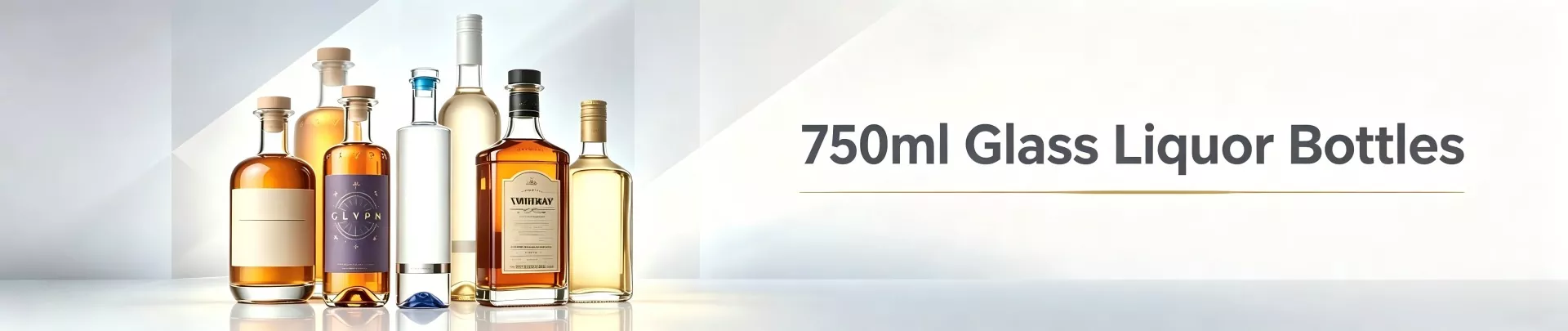 Стаклени шишиња за алкохол од 750 ml