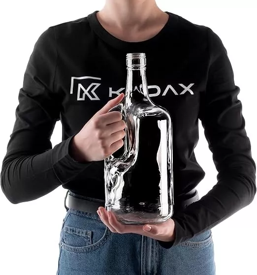 1.75L Glass Liquor Jug with Handle